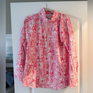 Lilly Pulitzer nwt popover in mizner red seaside harbour sz xxl